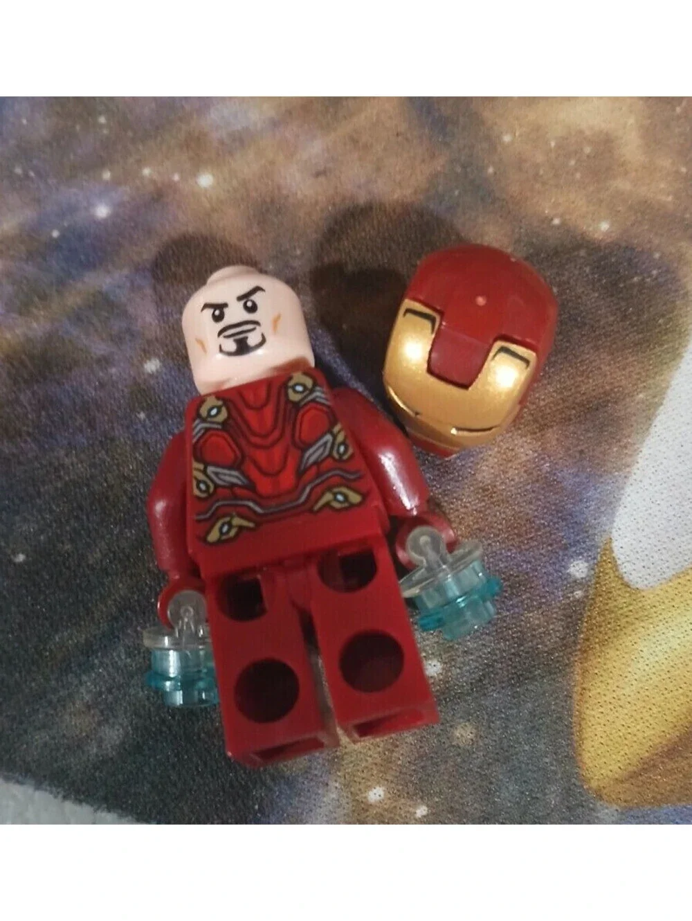 Lego Minifigure Iron Man Mark 50 Armor, sh828